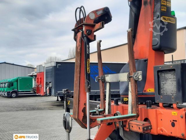 Flatbed truck SCANIA G 410 6X2*4 Faltkran PK 34002 JIB Funk Lenkachse