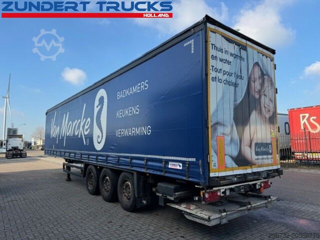 Przesuwne plandeki Schmitz Cargobull 3 AS SCHUIFZEIL TRAILER,LIFT AXLE,TAIL LIFT