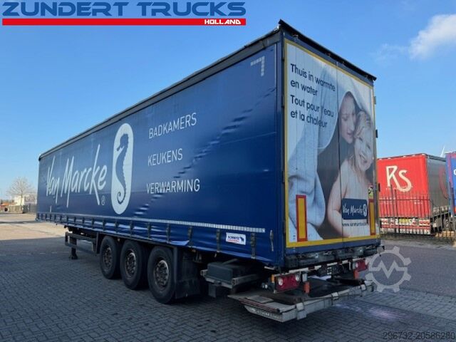 Schuifzeilen Schmitz Cargobull 3 AS SCHUIFZEILEN TRAILER,LIFT AXLE,TAIL LIFT