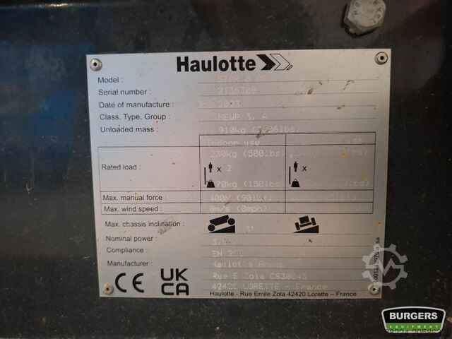 Πλατφόρμα ανύψωσης Haulotte Star 6