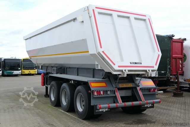 Kippers oplegger alga,42m³, Stahl, 3-Achser, große Achsen, 5 Stk.