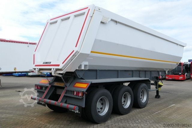 Kippers oplegger alga,42m³, Stahl, 3-Achser, große Achsen, 5 Stk.