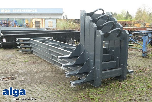 Hakowiec Abrollkippaufbau, Containerchassis, 20 Fuß