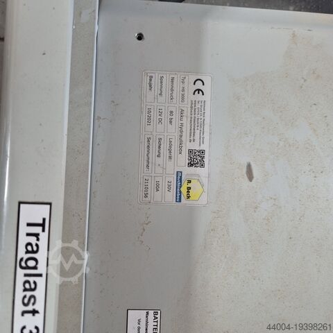 Schaarheftafel Beck HS300G