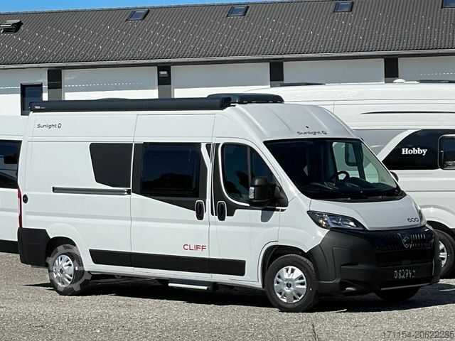 Autocaravana SUNLIGHT Camper Van Cliff 600 Entry, Navi und Rückfahrkam