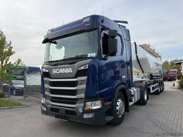 Standard tractor unit SCANIA R450 /Kompressor/Retarder/Spoiler/Alu/4xBALG