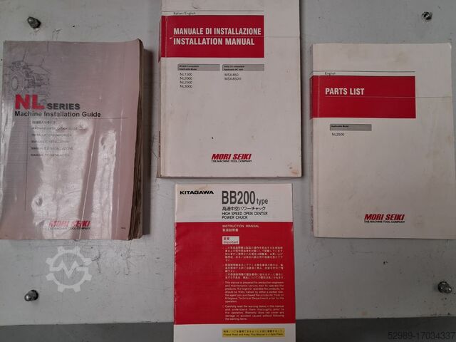 Torno cnc MORI SEIKI NL 2000 MC 500