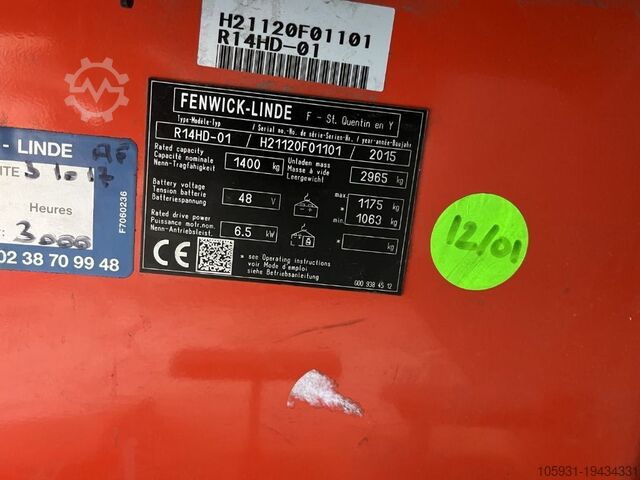 Ajunge la camion Linde R14HD-01