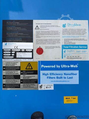 Donaldson lasdampafzuiging Donaldson Torit 2DFP4-SPRK