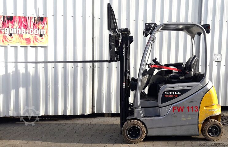 Targonca azonosító száma: E00102 STILL RX20 - 18 P/H