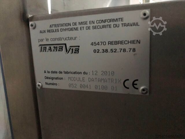 Balicí stroj  Transvis Datamatrix