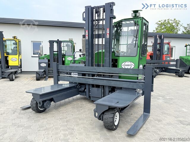 Carrello elevatore a 4 direzioni Combilift C4500 DIESEL DUPLEX WIDE FORK POSITIONER