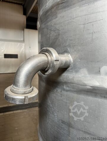 Stainless steel tank 2 m3 Stainless steel tank 2 m3