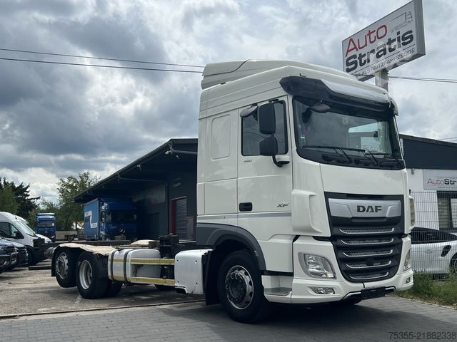 Autocamion cu caroserie interschimbabilă DAF XF 450 Euro6 Klima ACC Retarder 2xAHK Liftachse