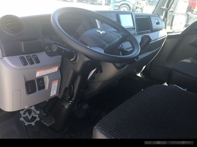 Φορτηγό ανατρεπόμενο βαν MITSUBISHI Canter 3C15 Hinterkipper mit Staubox AHK3,5/grau