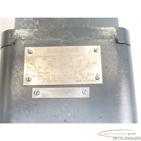 Styrenhet Siemens 1HU3076-0AC01 - Z SN:E7K81492201005 generalüberholt mit 12 Monaten Gewährleistung!-