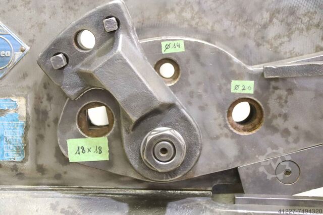 Saks med håndtag Mubea Schnittlänge 150 mm