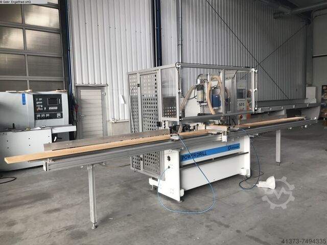 Boor- en deuvelinzetmachine GÖTZINGER Power Drill -300 Video -