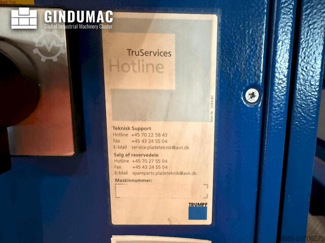 CO2 Laser Cutting Machine TRUMPF Trulaser 7040
