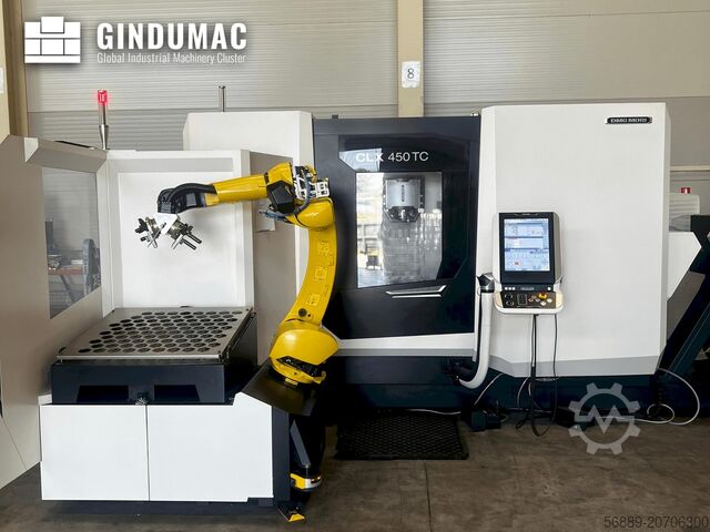 Vändkvarnscentrum DMG MORI CLX 450 TC + Robo2GO