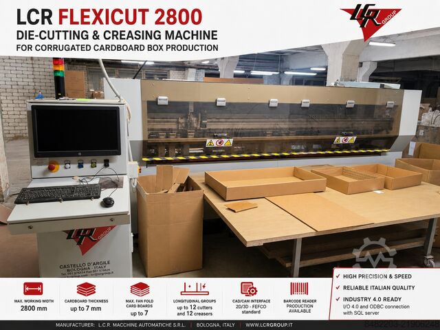 Producție de carton LCR Flexicut 2800