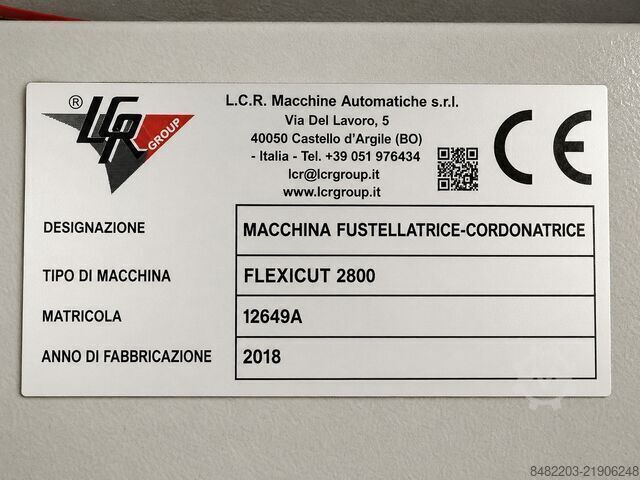 Producție de carton LCR Flexicut 2800