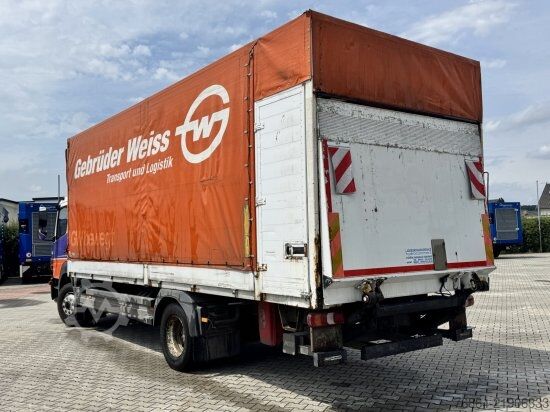 Tenteli düz yataklı kamyon MERCEDES-BENZ ATEGO  1224