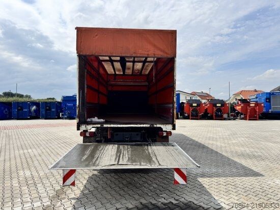 Tenteli düz yataklı kamyon MERCEDES-BENZ ATEGO  1224