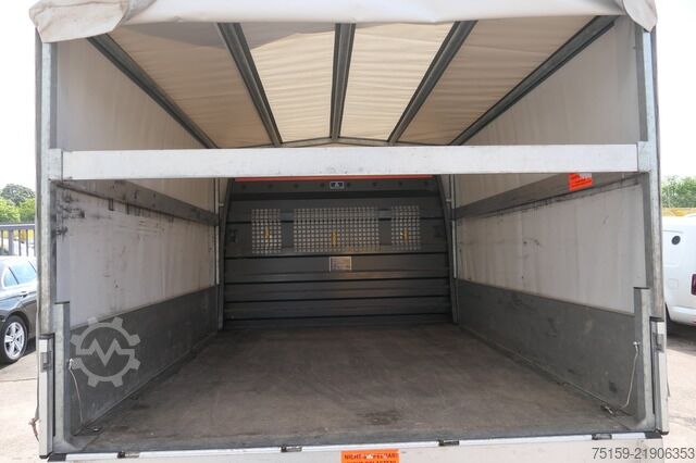 Schuifzeil bestelwagen ford Transit 350 2,0 TDCi DoKa 4x4 L3 Klima Tempomat Standheizung COC