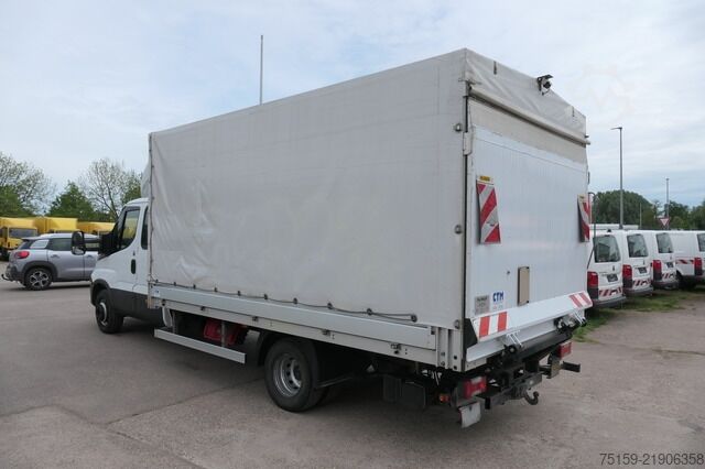 Βαν με κουρτίνα πλευράς iveco Daily 70C18H D70C DoKa LBW AHK Klima Tempomat Regaleinbauten COC Standheizung