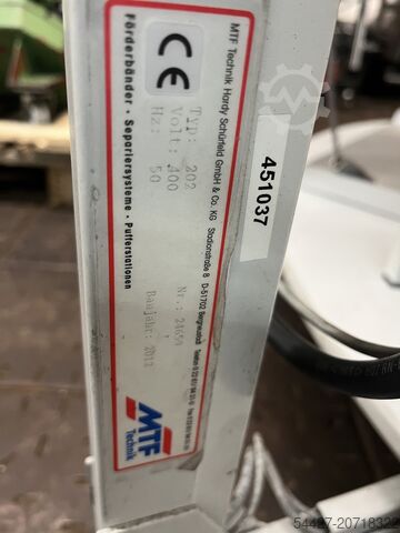 Draaitafel met besturing MTF Technik Typ: 202