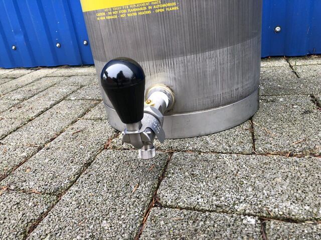 Vulcontainer roestvrijstalen ketelbus 10261