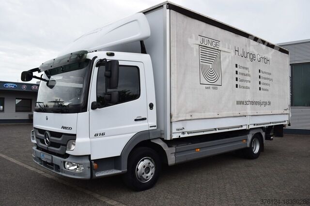 Schuifzeil bestelwagen mercedes-benz Atego 816 L Automatik*Ladebordwand*Tempomat