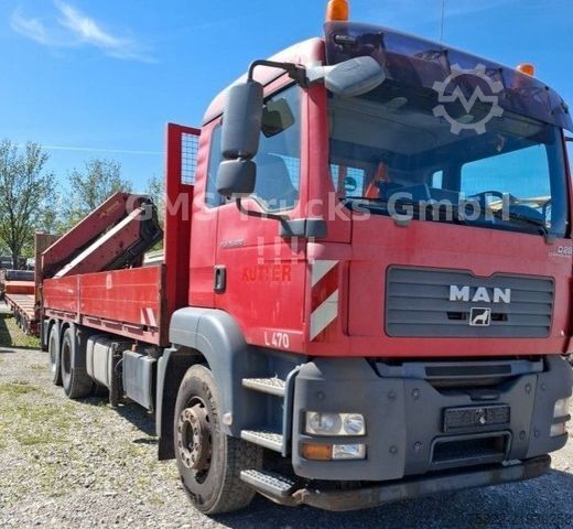 Γερανός τοποθετημένος σε φορτηγό MAN TGA 26.480 / 6X4 / Palfinger Kran PK 36002