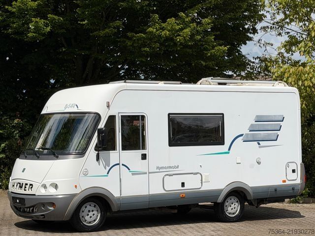 Integriertes Wohnmobil HYMER/ERIBA B 544 Vollintegriert Fiat 2.5 Tdi 85 kw Hubbett