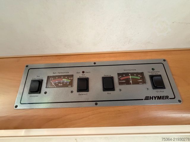 Integriertes Wohnmobil HYMER/ERIBA B 544 Vollintegriert Fiat 2.5 Tdi 85 kw Hubbett
