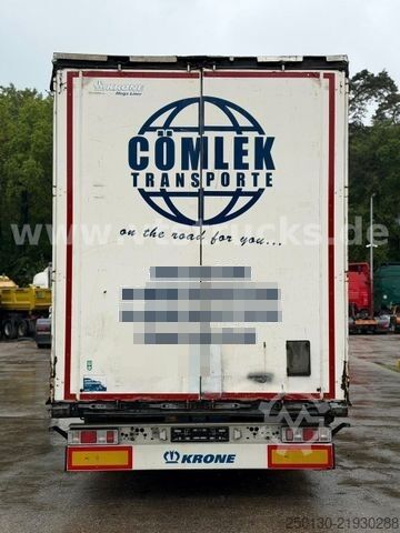 Semirremolque abierto con toldo KRONE SD Curtainsider, Edscha / MEGA / Liftachse/EBS-E