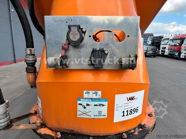 Semirremolque silo FELDBINDER EUT 37.3 FFB-SILO /1 Kammer 35m³/EBS/ SAF