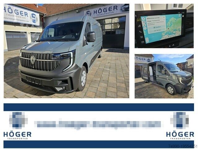 Kastenwagen hoch Renault Master L3H2 170 Neues Modell 10´´ Navi Kamera