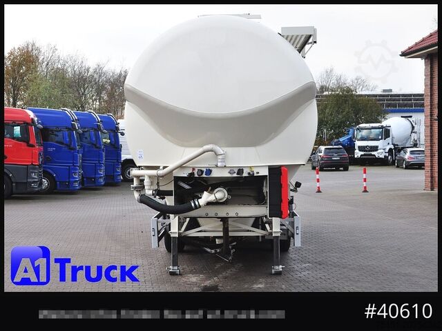 Naczepa silos FELDBINDER EUT 55,3, Futter Feed 7 Kammern 55m³, Lenkachse, Alufelgen,