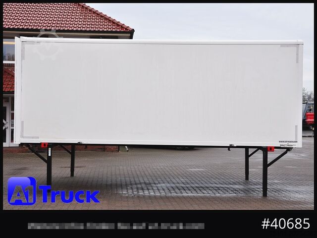 Udskifteligt lad med boksstruktur SPIER WB Koffer, 7,45, guter Zustand, verzinkt, Rolltor