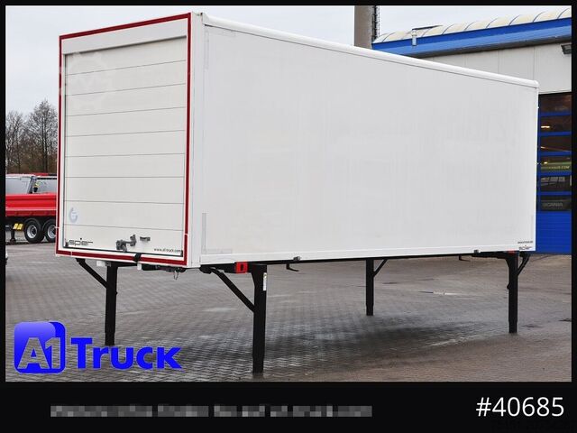 Udskifteligt lad med boksstruktur SPIER WB Koffer, 7,45, guter Zustand, verzinkt, Rolltor