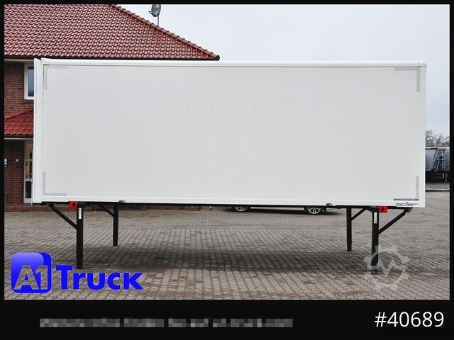 Udskifteligt lad med boksstruktur SPIER WB Koffer, 7,45, guter Zustand, verzinkt, Rolltor