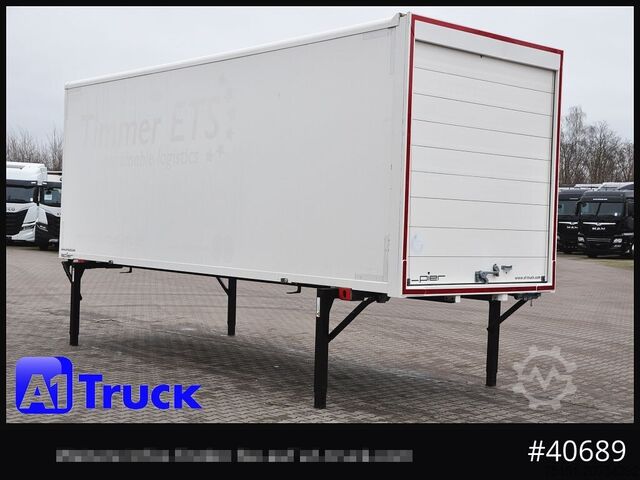 Udskifteligt lad med boksstruktur SPIER WB Koffer, 7,45, guter Zustand, verzinkt, Rolltor