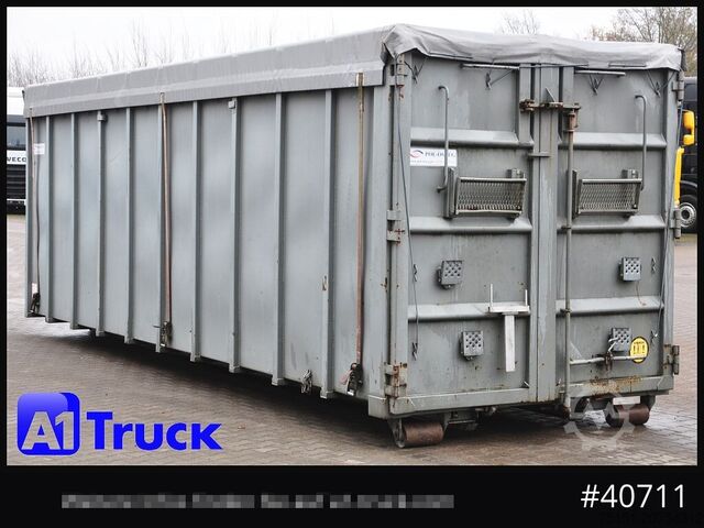 Κοντέινερ γάντζου POL OSTEG Abrollcontainer 47,5m³, Mulde, Dachplane, Portaltür