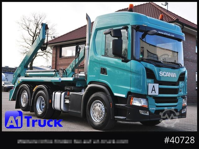 Tipbil SCANIA G410 Meiller AK 16 Funk Lenkachse