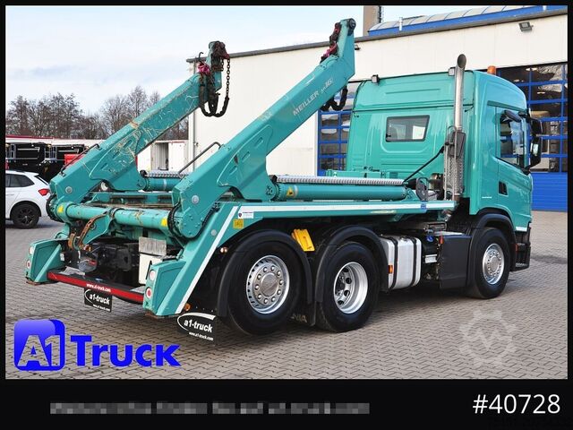 Tipbil SCANIA G410 Meiller AK 16 Funk Lenkachse