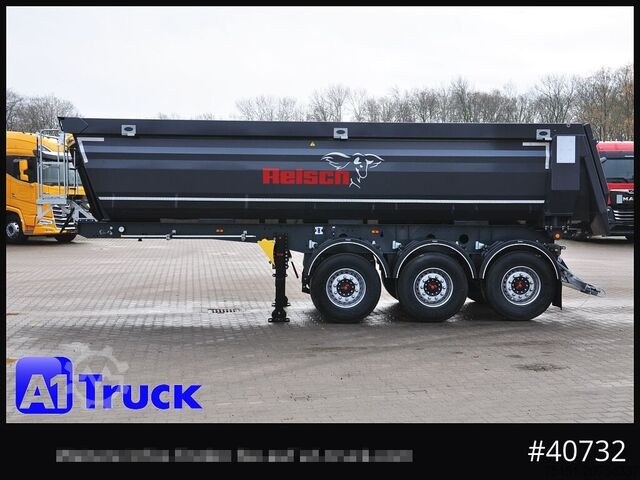 Kippers oplegger REISCH Steelpipe-R 25m³ NEU Stahl Lift SAF Hardox