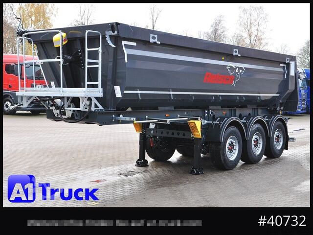 Kippers oplegger REISCH Steelpipe-R 25m³ NEU Stahl Lift SAF Hardox