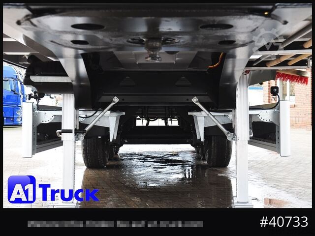 Kippers oplegger REISCH RHKS, Alu 57m³, Kombitüren, Lift LED